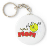 Softball Mom II Keychain