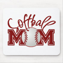 Softball MOM Mouse Mat