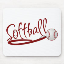 Softball Mouse Mat