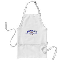 Softball....Nothing Soft About It Apron