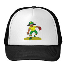 Softball Pitcher Mesh Hats