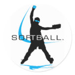 Softball - Pitcher Sticker