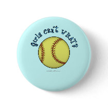 Softball-Sky Blue Buttons