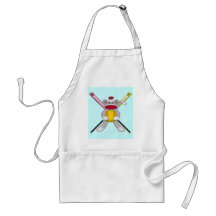 Softball Sock Monkey Aprons