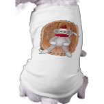 Softball Sock Monkey Dog Clothes