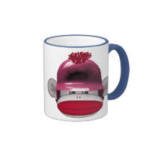 Softball Sock Monkey Mug