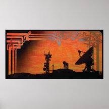 softer frequencies of dusk poster