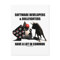 Software Developers Bullfighters Have In Common