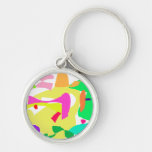 Soil Rock Bird’s-Eye View Desert Cactus Keychains