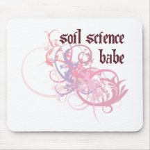 Soil Science Babe Mouse Pad