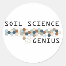 Soil Science Genius Stickers