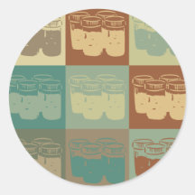Soil Science Pop Art Sticker