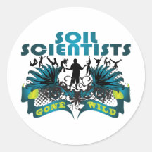 Soil Scientists Gone Wild Stickers