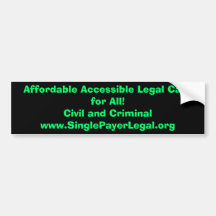 Soin juridique accessible abordable pour tous ! autocollants pour voiture