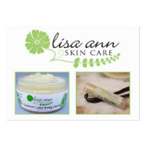 Soins de la peau de Lisa Ann cartes professionnelles