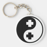Soins de Yin Yang Porte-clé