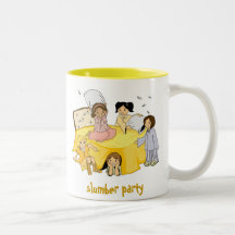 Soirée pyjamas tasses à café