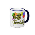 Soixante-cinquième marchandises heureuses d'annive mugs