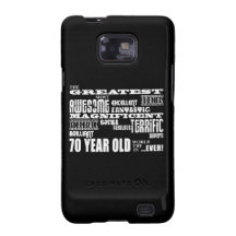 soixante-dixième Ans de fête d'anniversaire plus g Étui Galaxy S2