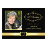 soixantième Invitations de fête d'anniversaire ave