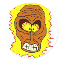 Sol: the Sun Round Sticker