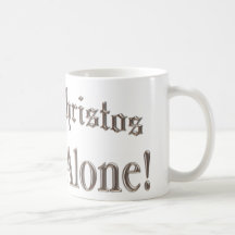 Sola Christos-mug