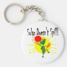 Solaire ne renverse pas le T-shirt et plus Porte-clef