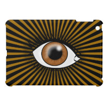 Solar Brown Eye iPad Mini Covers