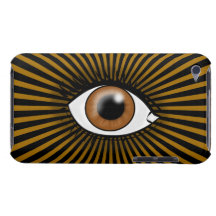 Solar Brown Eye iPod Touch Covers