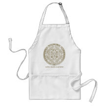 Solar Calendar! Ancient cultures design! Apron