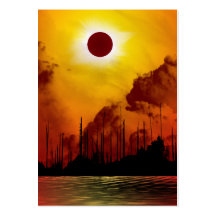 Solar Eclipse Business Card