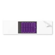 solar electric panel bumper stickers