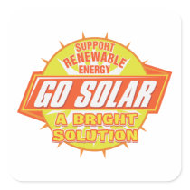 Solar Energy Solution Stickers