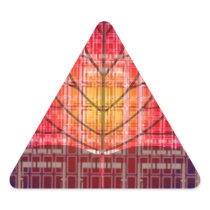 Solar Energy : Triangular Tree Format Sticker