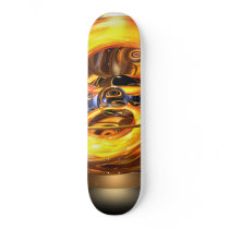 Solar Flare Abstract Skateboard