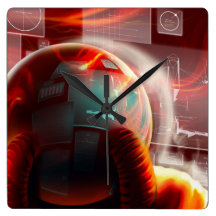 Solar Flare Clock