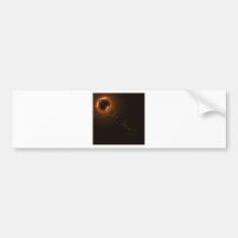 Solar flare Copper Bumper Sticker