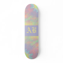 Solar Flare Fractal. Colourful Abstract. Skate Boards