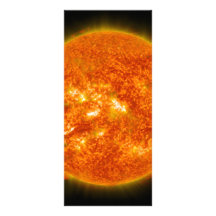 Solar Flare or Coronal Mass Ejection on Sun Full Colour Rack Card