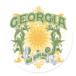 Solar Georgia stickers