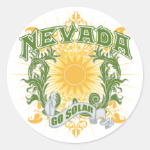 Solar Nevada Stickers