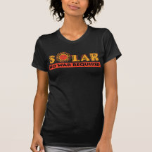 Solar - No War Required Tees
