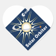 SOLAR ORBITER (SolO) Heart Sticker