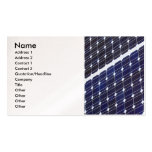 Solar panel, Name, Address 1, Address 2, Contac... Business Card Template