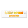 Solar Power Hot! Bumpersticker