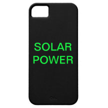 SOLAR POWER iPhone 5 CASE