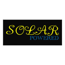 solar powered personalized invitations