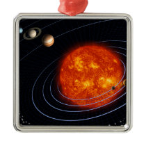 Solar System 8 ornaments