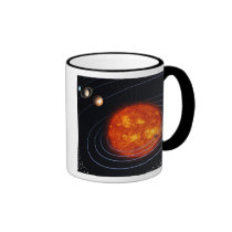 Solar System 8 mugs