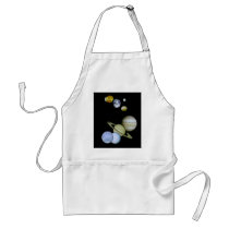 Solar System Apron Space - Astronomy Science gift
